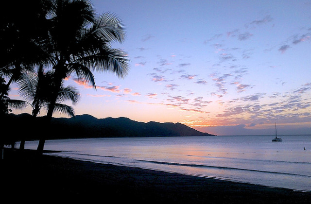 Twilight beach picture of Horseshoe Bay