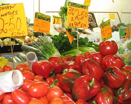 Fresh Veggies at the Farmers Market in Townsville Australia
